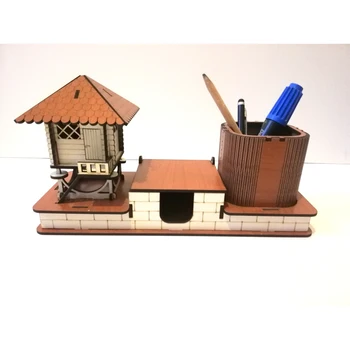 

wooden penholder