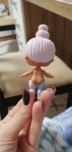 Figura Original de Anime LOL Surprise para niña, juguetes originales, ropa, zapatos, bolsas, botellas, ropa con gafas, accesorios, regalo para bebé