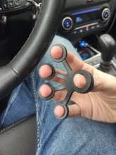 Expansor de mano de silicona para entrenamiento con los dedos, bandas de resistencia para fuerza, ejercicio de muñeca, Fitness, 1 Uds.