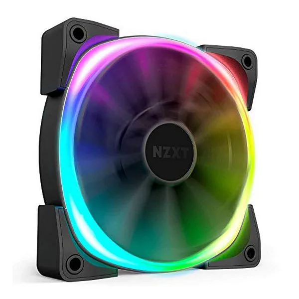 Бокс вентилятор игровой NZXT HF 28140 B1 Ø 14 см 1500 об/мин светодиодный RGB