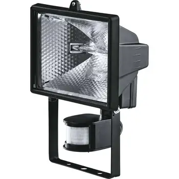 

Halogen floodlight 94 611 nfl-sh1-500-r7s/BL 500 W R7S IP44 (Io 500 W Black. With a motion sensor.) Navigator 16284