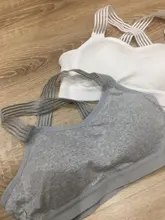 Yoga Bra Padded Top Gym Sports-Bras Push-Up Fitness Cross-Back Women Shockproof Breathable