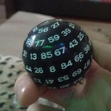 Dices Board-Game Polyhedral-Dice Table Acrylic 100-Sides D100 