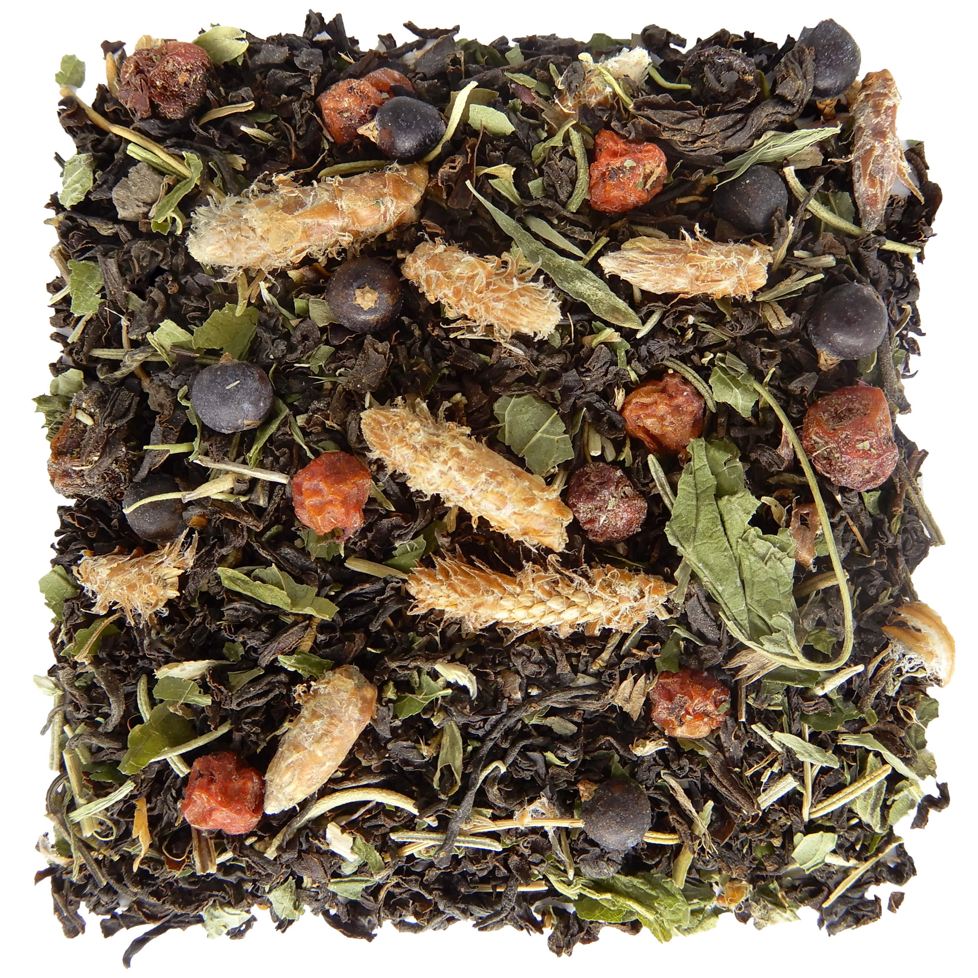 Black natural tea with additive medium leaf 100 g Baikal