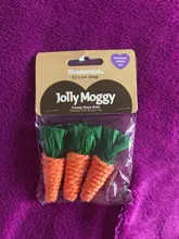 3Pcs Carrot Shaped Rabbit Hamster Chew Bite Toys Guinea Pig Tooth Cleaning Toys