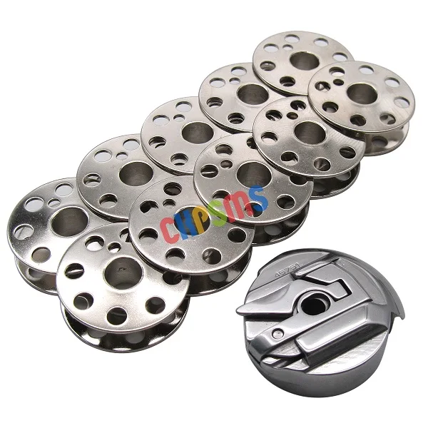 ミシン用牽引ブランドボビンケース、シンガー用ボビンフェザーウェイト