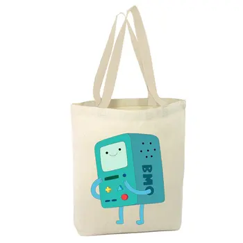 

Angemiel Bag Adventure Time Bmo Shopping Beach Tote Bag