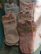 YWHUANSEN-Calcetines de malla de verano para recién nacidos, bonitos calcetines de dibujos animados para niñas, calcetines finos de algodón suave para niños, 5 par/lote