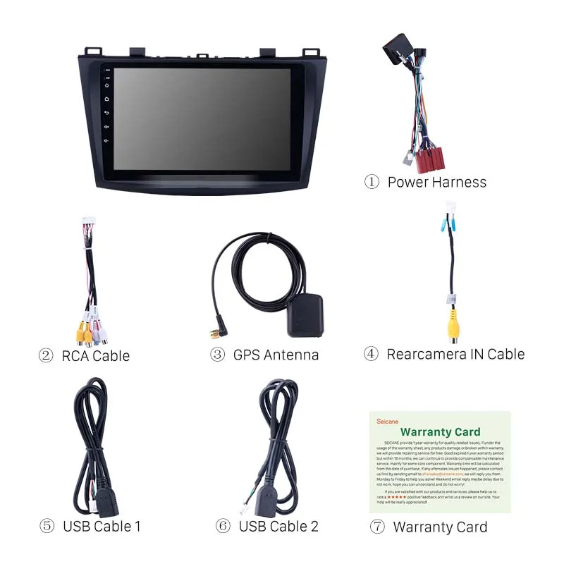 Lionet gps навигация для автомобиля Mazda 3 2009 2012 9 дюймов RM1003X|GPS транспорта| |