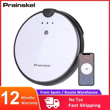 

Prainskel F20 Robot Vacuum Cleaner Auto Charging APP Route Plan Cliff Detection Robot Aspirador Robotic Robot Cleaner for Home