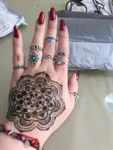 Conjunto de anillo con gemas estilo Retro bohemio para mujer, sortija, flor de cristal, elefante, Loto hueco, 32 estilos, regalo de aniversario de boda