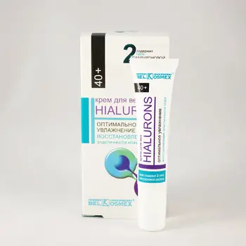 

Hialurons eye cream 40 + optimal Moisturizing Recovery belcosmex