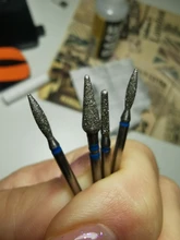 Fresas de diamante para manicura, brocas rotativas para pedicura eléctrica, equipo para quitar cutículas, 1 ud.