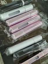 5ml 8ml Mini portátil botella de Perfume recargable con Spray Perfume de envases cosméticos vacíos atomizador en Spray para botella de viaje