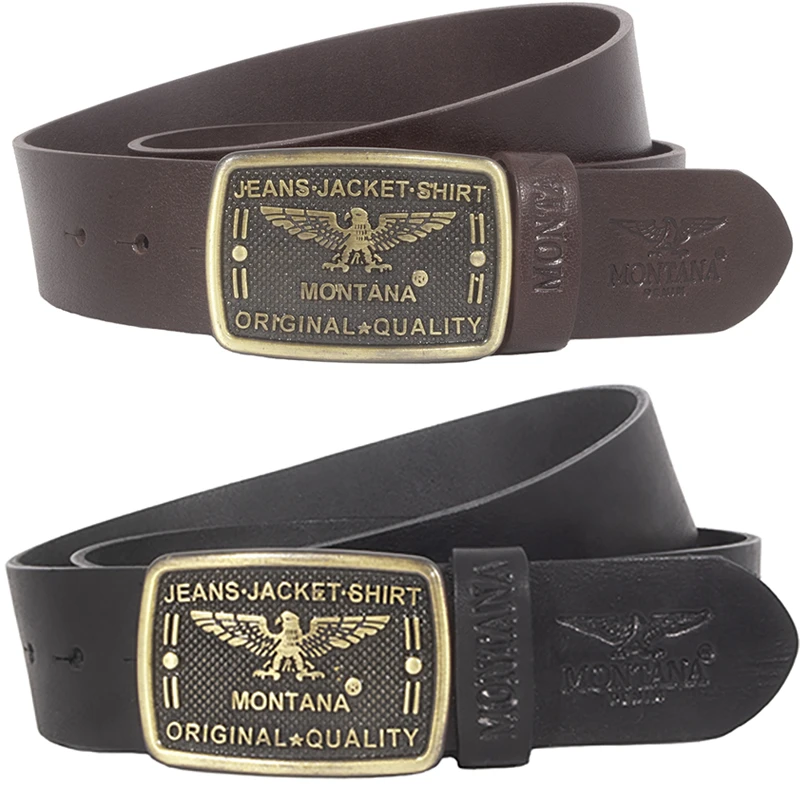 Camiseta de algodón estampado de y oro 31123|Cinturones de hombre| -