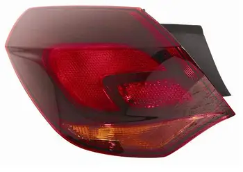 

OPTICAL GROUP POST. OPEL ASTRA J 2010 5 DOORS DARK RED Left OUTER Compatible