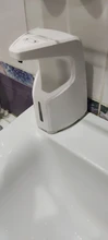 PUPWONG-dispensador automático de jabón de manos, sin contacto, con Sensor, montado en la pared, de Gel infrarrojo, para cocina y baño