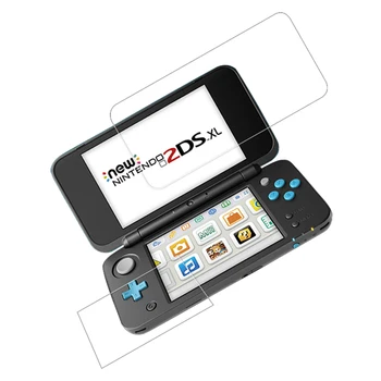 

Protective film mocoll for Nintendo 2DS LL / XL glossy game console display