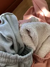 Pantalones de chándal de gimnasio para Mujer, pantalón de lana de entrenamiento, sólido grueso, cálido, para correr, para invierno, 2021