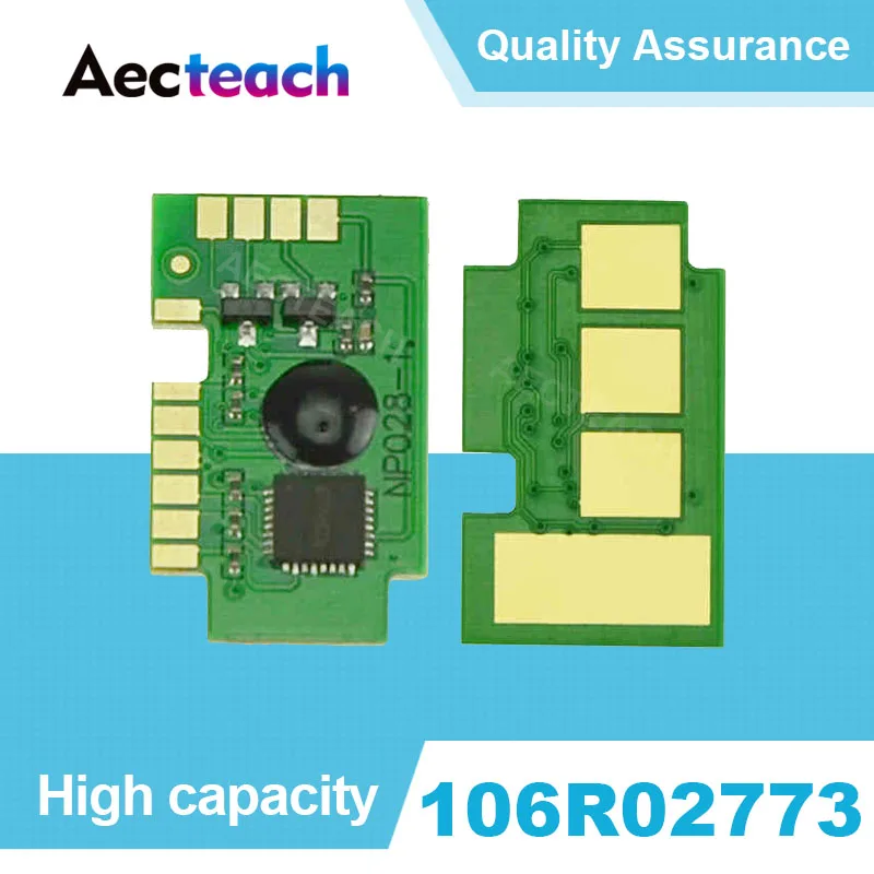 Aecteach черный тонер-картридж чип 106R02773 заправка сброс микросхемы для Xerox Phaser 3020