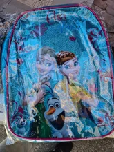 Mochilas infantiles de dibujos animados de unicornio para niños, morral escolar de Elsa