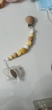 Chupete de silicona con cuentas de dentición para bebé, Clip para chupete de bebé, Clip para chupete, mordedor, juguete, cuentas, regalo de cumpleaños