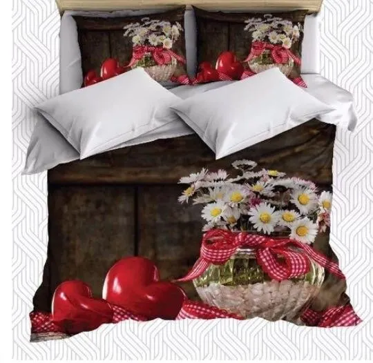 

YOUR WONDERFUL COVER 3D Digital Printed Satin Double Duvet Cover Set 217-PAPATYA 2