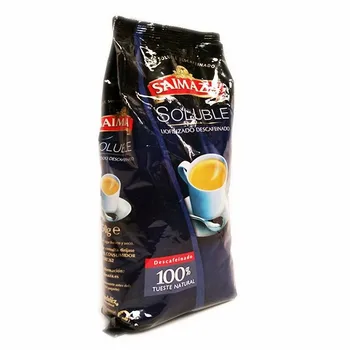 

Saimaza Soluble coffee decaffeinated freeze dried 250 gr (special Vending)
