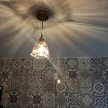 Glass-Pendant-Lights Bedroom Brass Kitchen Living-Room Nordic Restaurant-Bar Modern