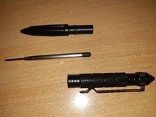 Herramienta de defensa Personal de alta calidad, bolígrafo táctico de autodefensa, multiusos, de aluminio, antideslizante, portátil, para exteriores, EDC