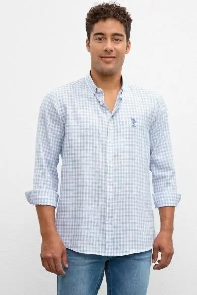 U.S. POLO ASSN. Мужской тканый гомлек