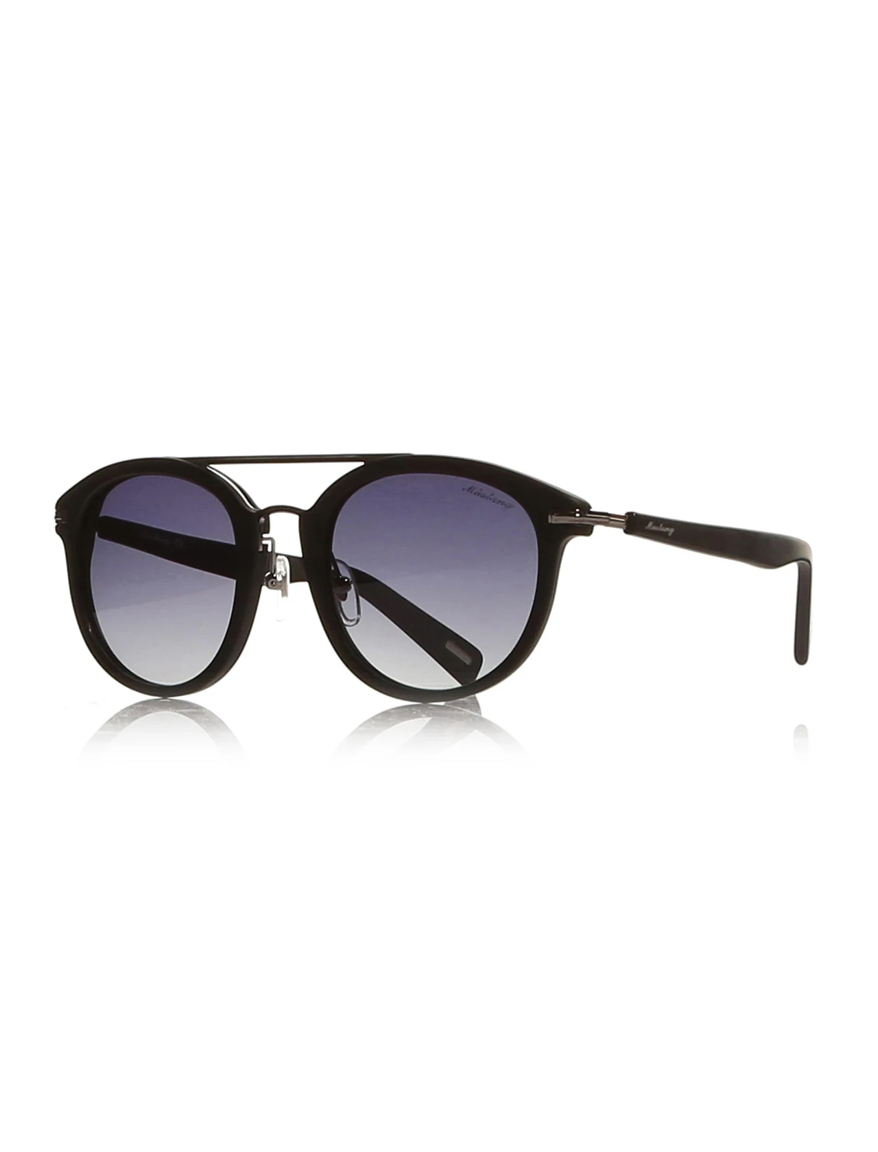 

Men's sunglasses mu 1639 02 bone black organic round round 51-21-140 mustang