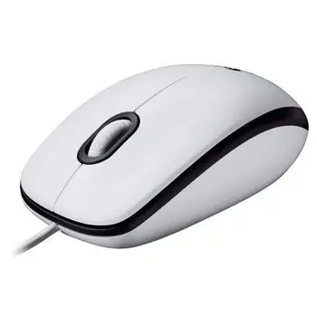 

Raton Logitech M100 Usb optical 1000Dpi White 910-005004 computer mice