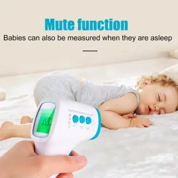 

Non-contact Infrared Thermometer Handheld Infrared Thermometer High Precision Measures Body Temperature