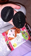 Almohadillas para el pelo, accesorios para el cabello con Punta elevada, combinación de almohadillas para el cabello