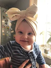 Sombrero de lana para bebé, lazos con turbante con flor, sombrero boina de lana para niña recién nacida, accesorios de fotografía para niño pequeño, gorro para niñas