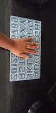 Moldes de resina epoxi de alfabeto inglés de 7 estilos, moldes de fundición de silicona de estilo mixto para DIY, fabricación de joyas, suministros de búsqueda, accesorios