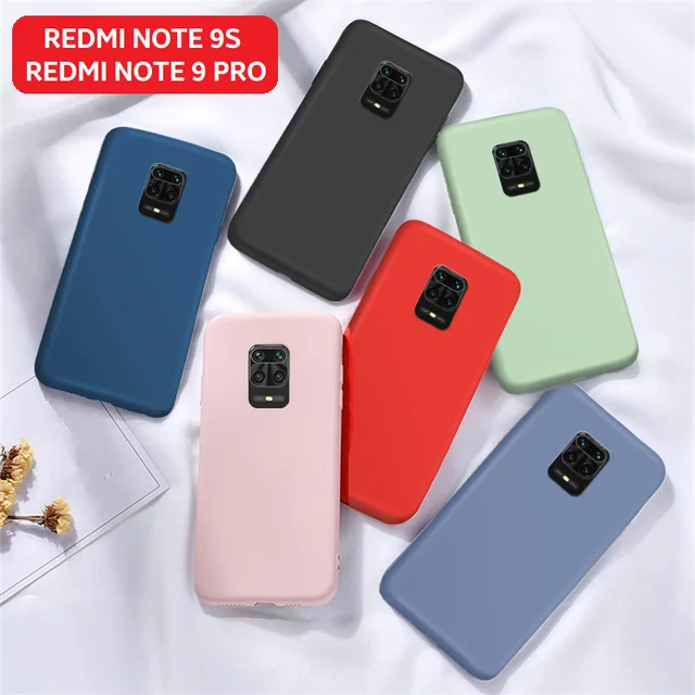 Xiaomi Redmi Note 9S / Note 9 Pro Funda Gel Tpu Silicona Líquida