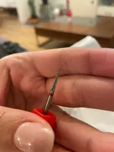 Cortador de carburo de tungsteno de alta calidad, broca para uñas, resistente al desgaste, manicura, pulido, herramientas de pulido de cutículas para taladro de manicura, 1 ud.