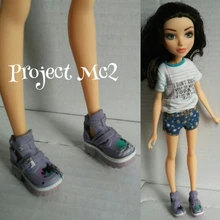 Zapatos de plástico para project MC2, juguetes para niñas