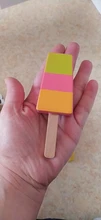 Juego de helados de madera para niños, juguete para juego de imitación, cocina, juguetes de madera para niños, preescolar, niña, niño, Montessori, 4 unidades/lote