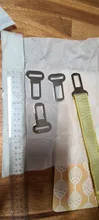 10 Uds. De cinturón de seguridad de coche para perro y gato, accesorio de seguridad, hebilla de cinturón de seguridad para vehículo, hebilla con arnés de Metal, hebilla para cinturón de seguridad 26mm