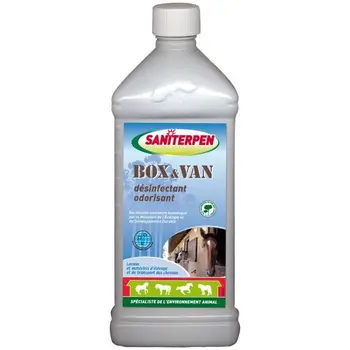 

SANITERPEN Box Van Odor disinfectant concentrate-For horses and domestic environment-1L
