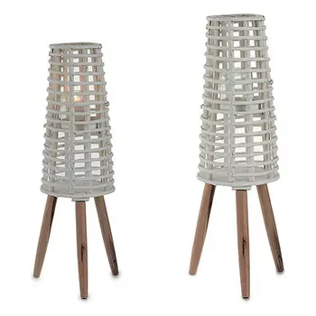 

Candleholder White (18,5 x 60 x 18,5 cm)