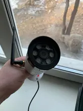 Cámara IP HD 1080P 5MP para exteriores, inalámbrica, Onvif, visión nocturna a todo Color, CCTV, cámara de seguridad tipo bala, ranura para tarjeta TF, APP CamHi