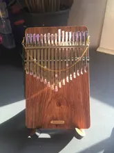 Portátil de madera Kalimba soporte Thumb Piano pantalla Rack para Piano de pulgar Kalimba accesorios instrumento Musical