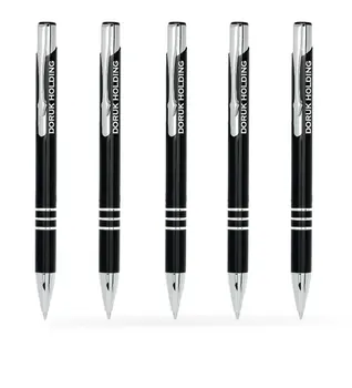 

Personalized Black Metal Ballpoint Pen (100 Pcs) Model 133