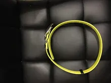 Collar para perro desodorante y resistente al agua de TPU y nailon, fácil limpieza, de alta calidad, suministros para mascotas, 7 colores, de moda