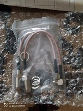 Conector hembra F a conector macho Rightangle, Cable de extensión de 15CM, 2 piezas