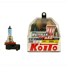 Лампа высокотемпературная Koito Whitebeam H16 12V 19W, комплект 2 шт